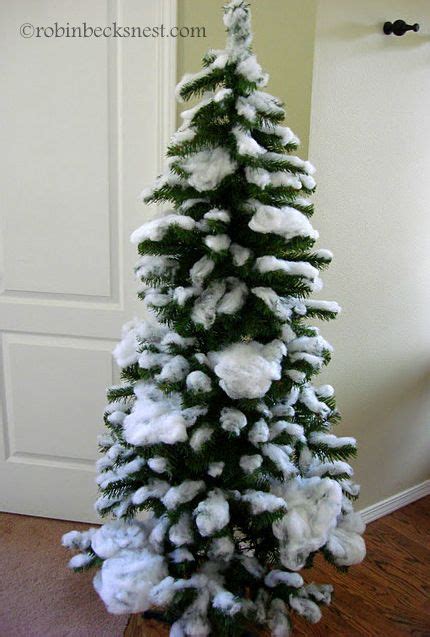 faux snow for christmas trees